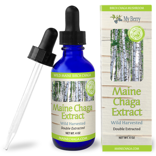 Maine Chaga Extract 4oz