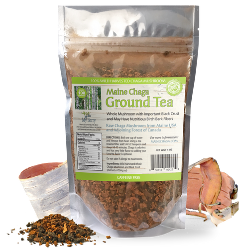 Maine Chaga Ground Tea