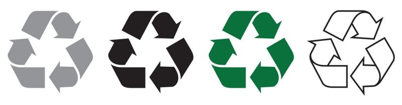 Recycling logos