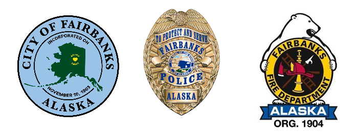 City, Police, and Fire Logos