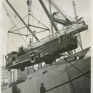 Black and White Photo of ship