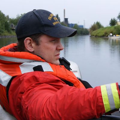 Man on a boat