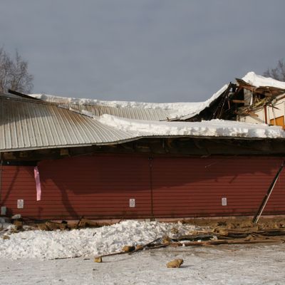 Building after fire