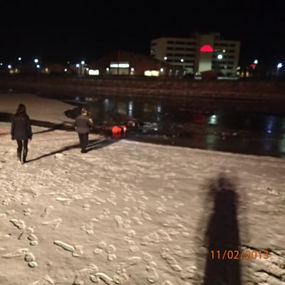 People walking
