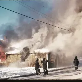 firefighters fighting fire
