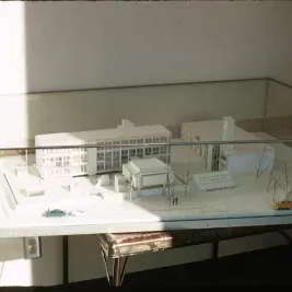 Fire station diorama