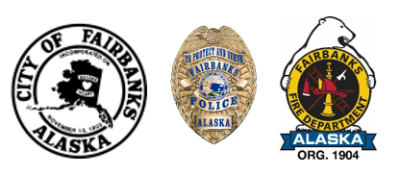 City, Police, and Fire Logos