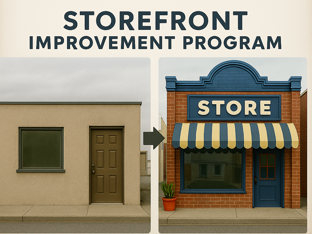 Storefront Improvement Program Application Due Soon