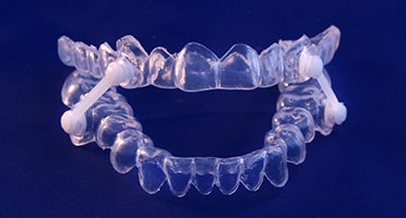 an oral appliance used to treat sleep apnea