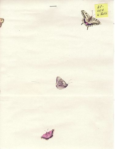 AP-004 BUTTERFLIES WALLPAPER