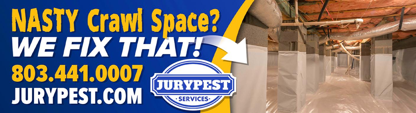 jury pest nasty crawlspace billboard