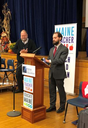 Piscataquis Community High School Teacher Named Maine 2019 Teacher of the Year