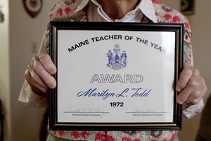 A Visit with 1972 Maine Teacher of the Year Mrs. Todd