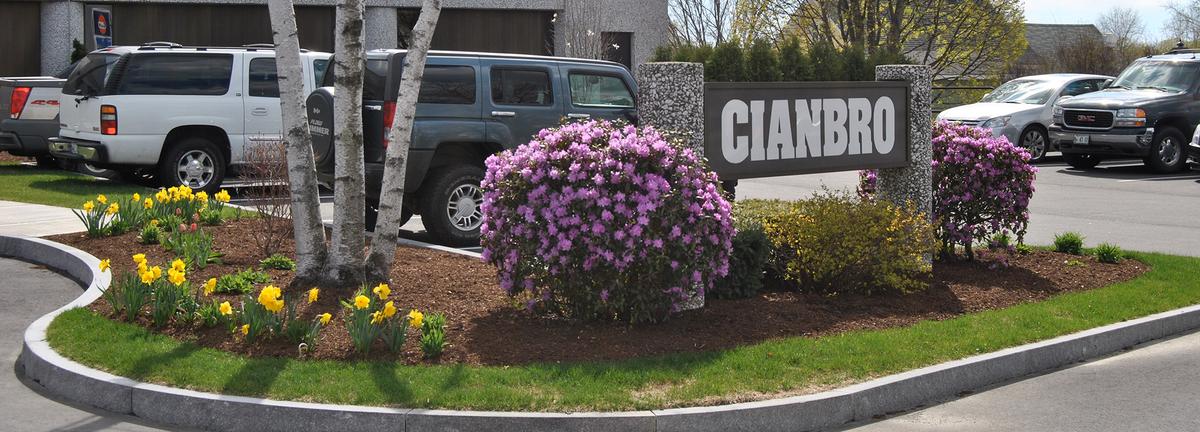 Cianbro landscaping work