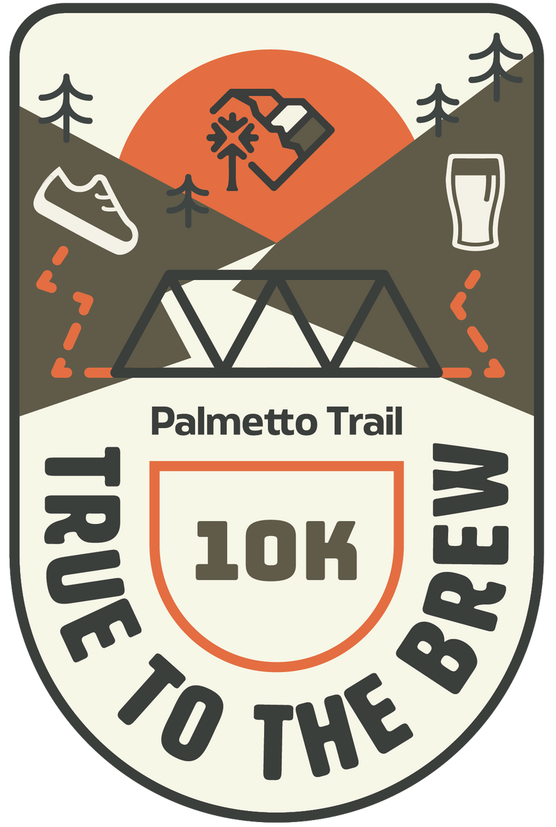 True to the Brew 10K race logo