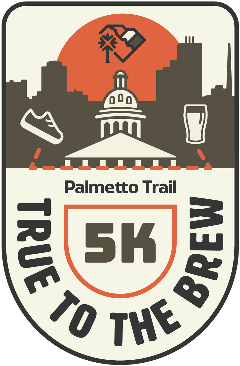 True to the Blue 5k logo