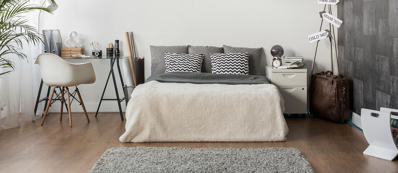 a bed bug free bedroom