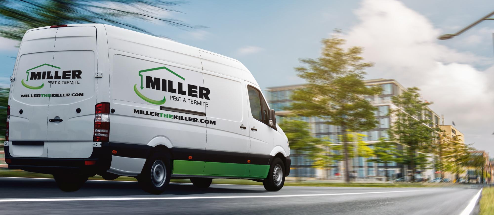 miller vehicle on the road
