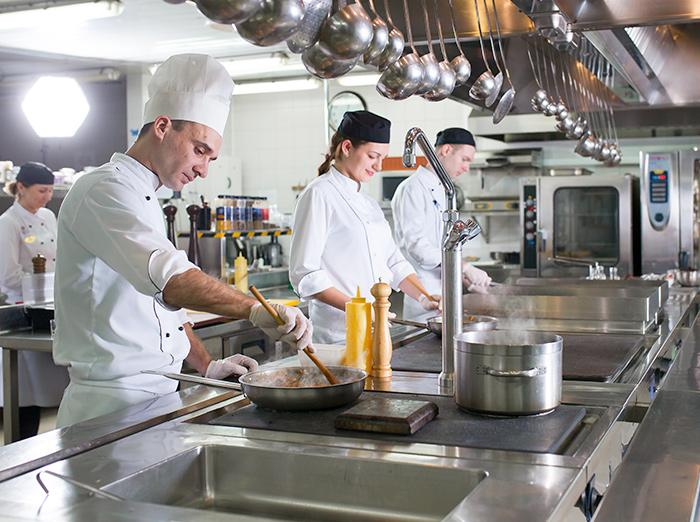 commercial kitchen protected from insects and rodents