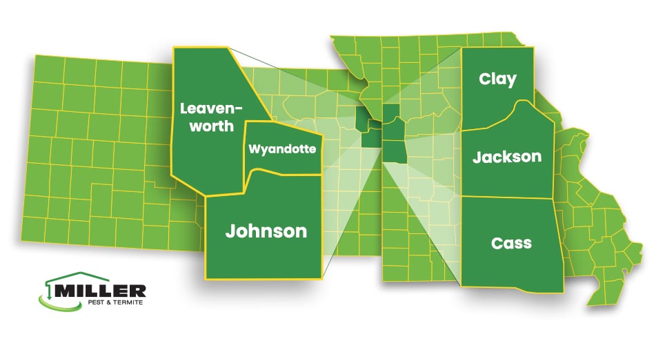 miller service area in kansas and missouri