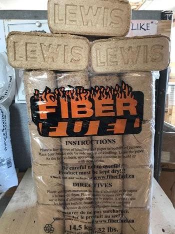 Fiber Fuel Bricks