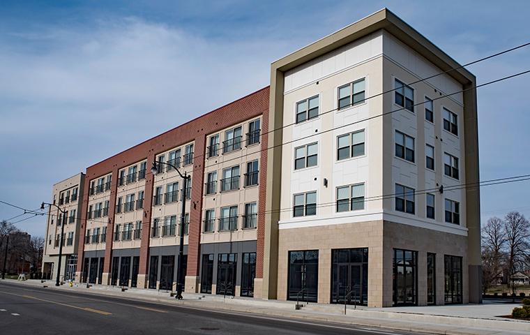 exterior of commercial buildings in plano texas