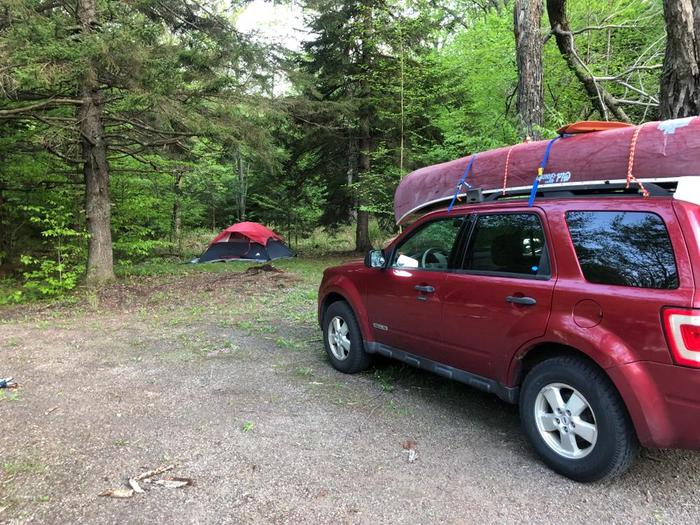 Camp site about 1000ft of more from tooley (Credit: Jakobp)