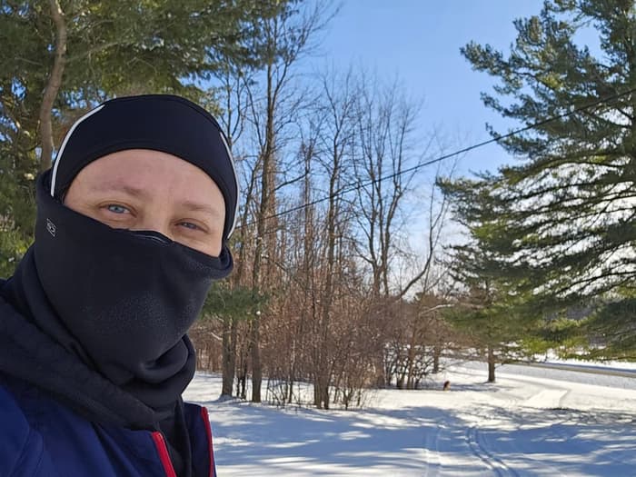 Deer over my shoulder