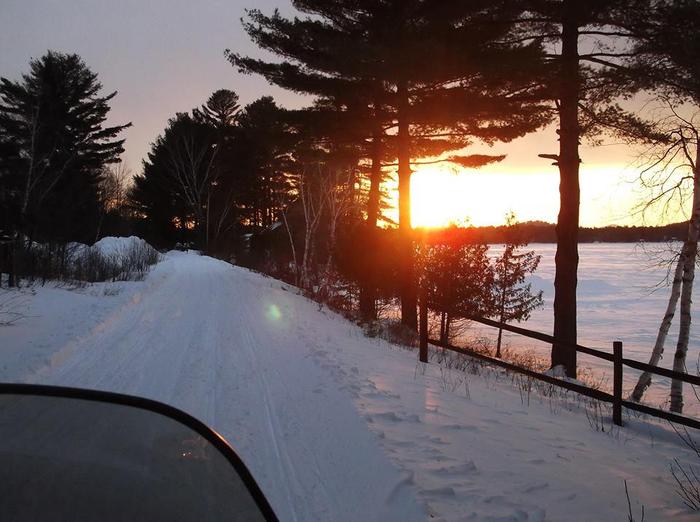 C7 Childwold Snowmobile Trail (Credit: St. Lawrence County Snowmobile Association)