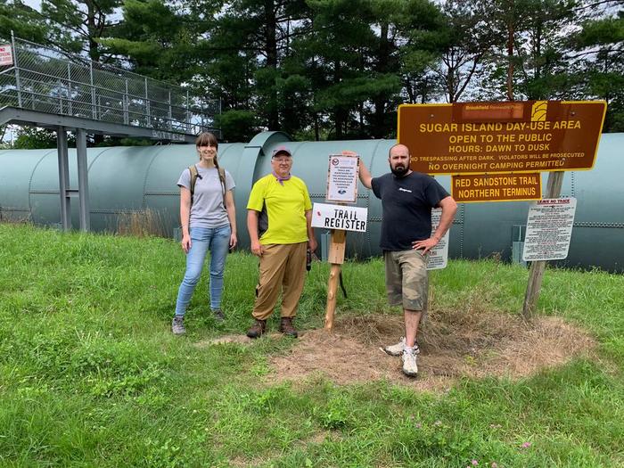 Trail Register at Northern Trailhead (Credit: Kevin Mace)