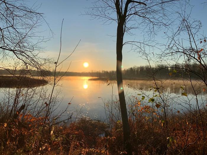 Sunrise over Potsdam Flow (Credit: Blair F. Madore)