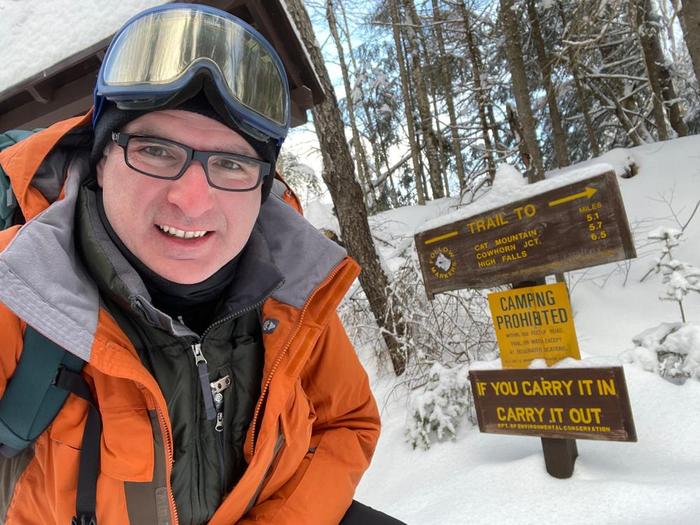 Well marked trail (Credit: Alon.)