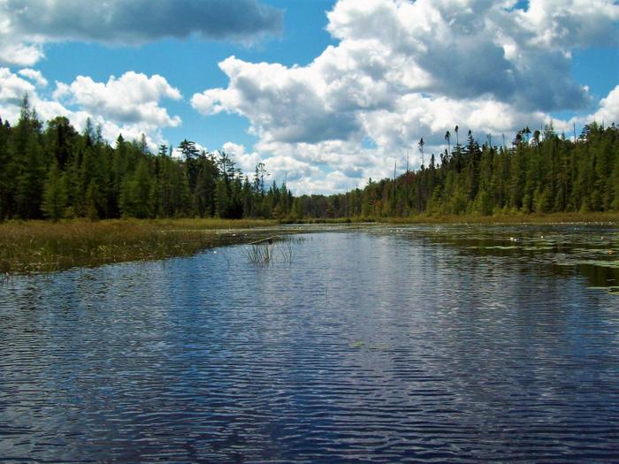 Blue skies and blue water (Credit: https://hikingthetrailtoyesterday.wordpress.com/)