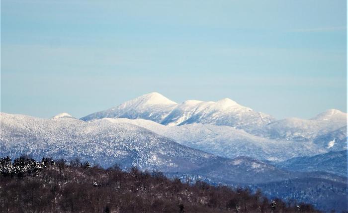 Some of the High Peaks from Coney Mt (Credit: WM Hill - Hiking the trail to yesterday)