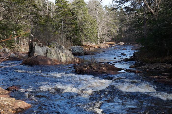 Downstream from Little Falls (Credit: Credit: Wm Hill- Hiking the trail to yesterday)
