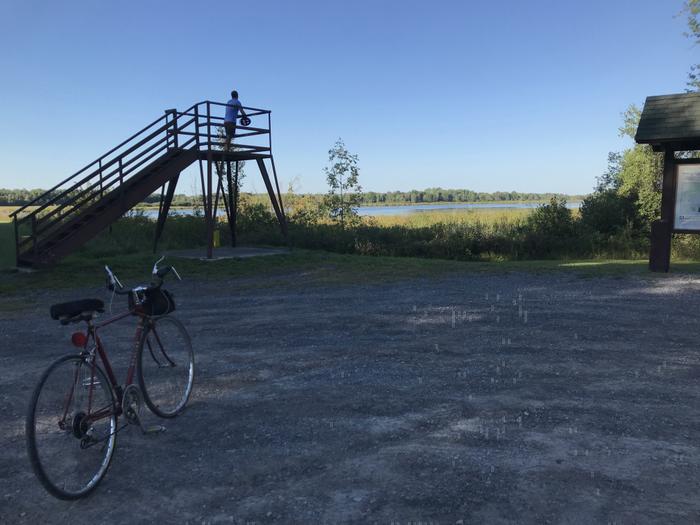 Viewing Platform - Upper and Lower Lakes Bird Conservation Area (Credit: St. Lawrence County Chamber of Commerce)