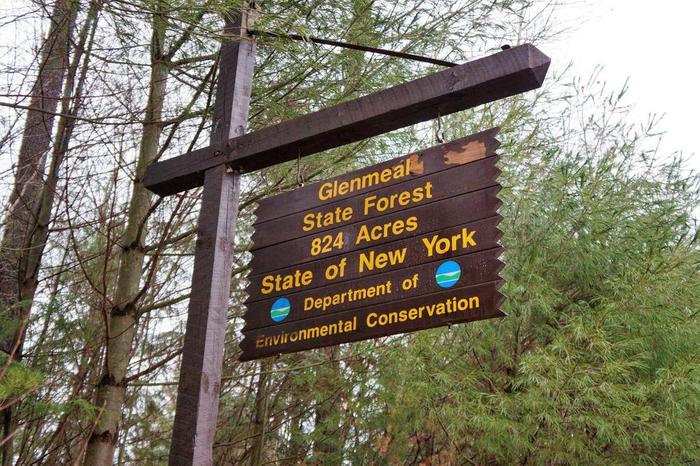 Glenmeal state forest (Credit: Wm Hill- Hiking the Trail to Yesterday)