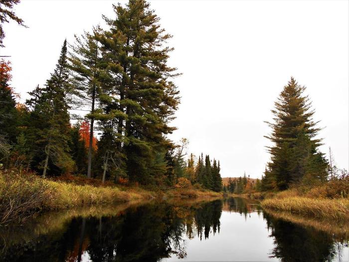 October on the river (Credit: Wm Hill- Hiking the trail to yesterday)