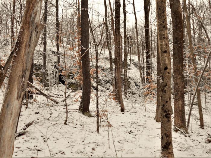 Rocky outcrops are common here. (Credit: https://hikingthetrailtoyesterday.wordpress.com/)