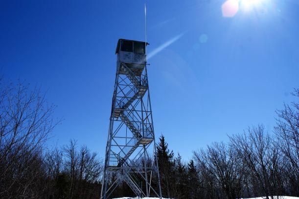 The fire tower never disappoints (Credit: Wm.Hill/Hiking the trail to Yesterday)