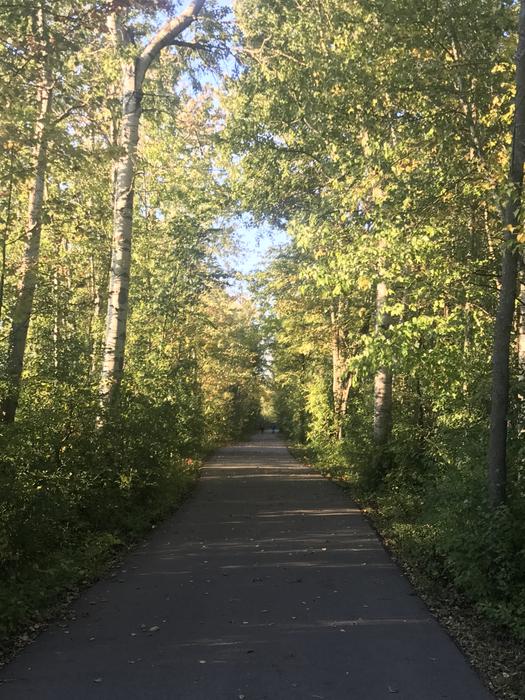 The trail is paved along its full length (Credit: STLC Chamber of Commerce)