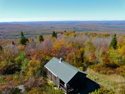 View from the summit lookout tower (Credit: Nature Up North)