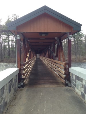 Footbridge over the Grasse River (Credit: Nature Up North)