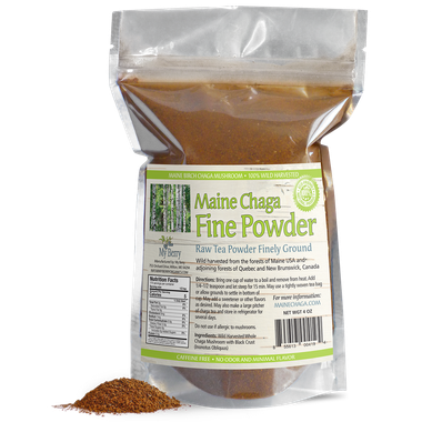 Maine Chaga Fine Powder