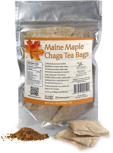Maine Maple Chaga Tea Bags (20ct)