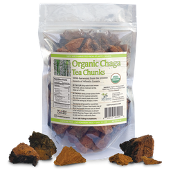 Organic Chaga Tea Chunks (6oz)