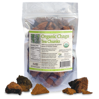 Organic Chaga Tea Chunks (6oz)