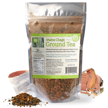 Maine Chaga Ground Tea