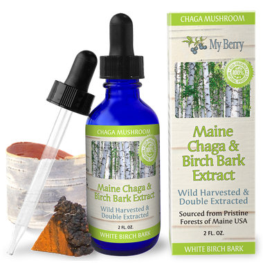 Maine Chaga & Birch Bark Extract 2oz