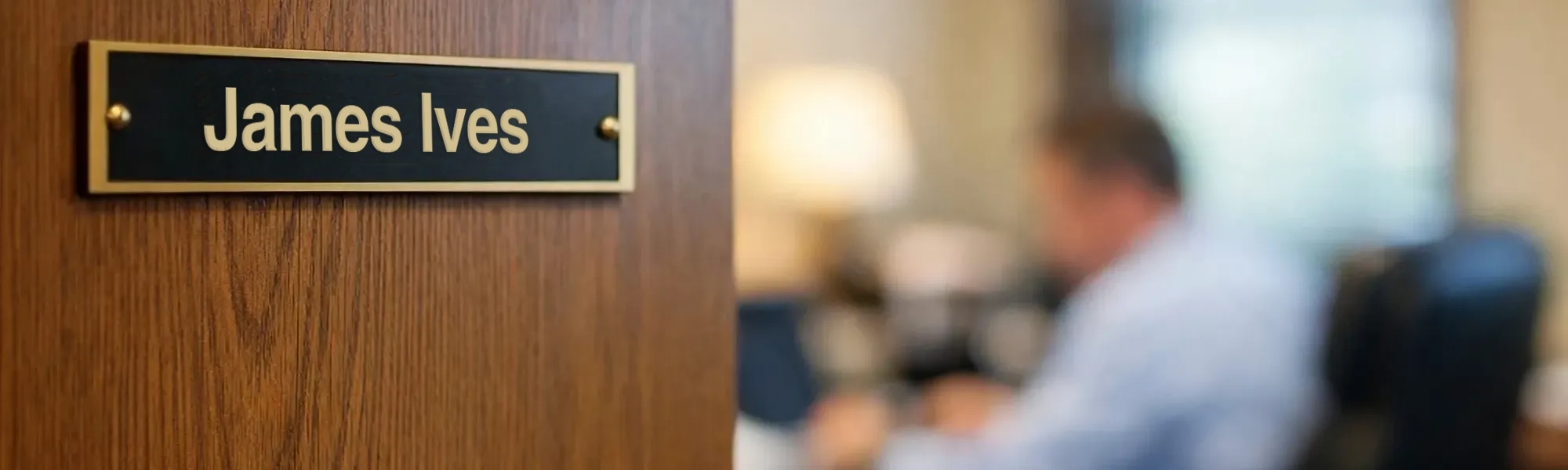 president's office door